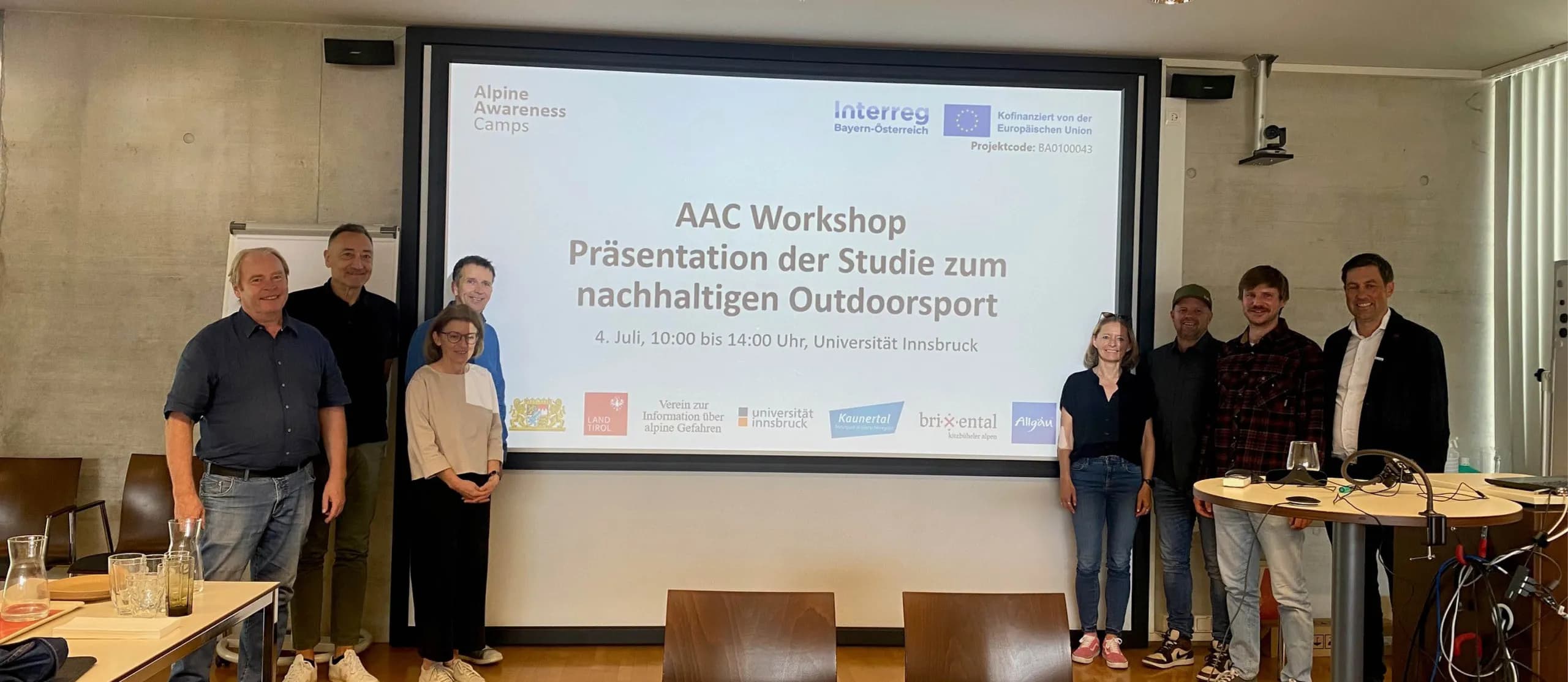 AAC-Workshop zur Präsentation der „Studie zum nachhaltigen Outdoorsport“