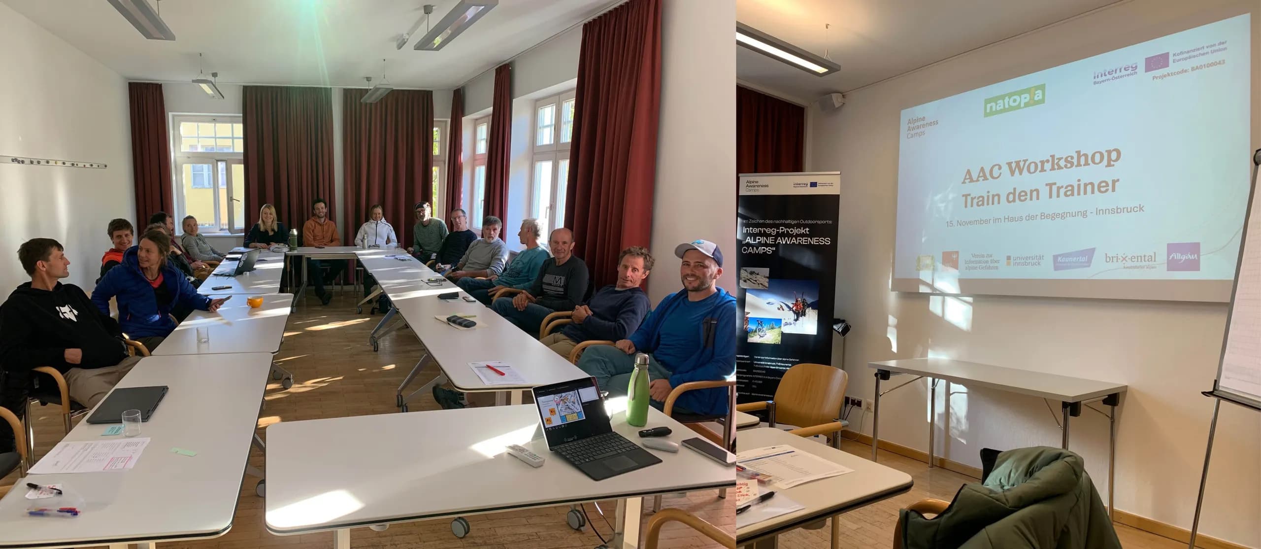Erste „Train The Trainer Ausbildung“ im Rahmen des AAC Interreg-Projekts